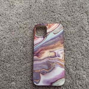 iPhone 14plus marble phone case
